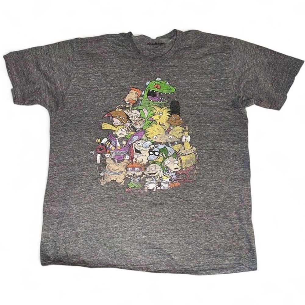 Nickelodeon XXL Men Graphic T-Shirt with Cartoon Characters